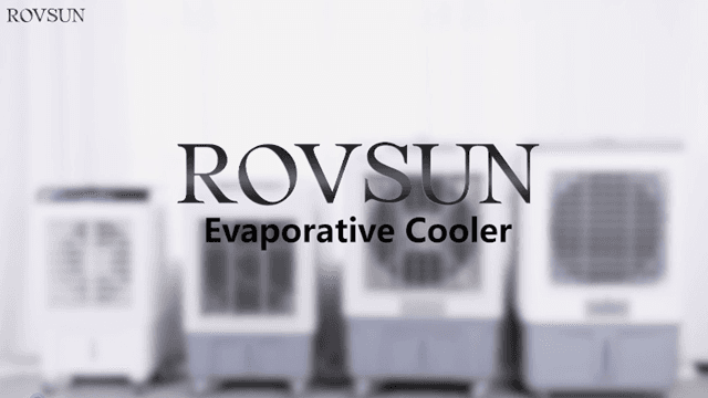 ROVSUN 4100CFM Portable Air Cooler, 13.2Gal/50L Evaporative Swamp Cooler, 3-IN-1 Cooling Fan with Remote Control, 3 Speeds, 7.5H Timer & 4 Ice Box, Humidifying Oscillating Fan for Indoor or Outdoor