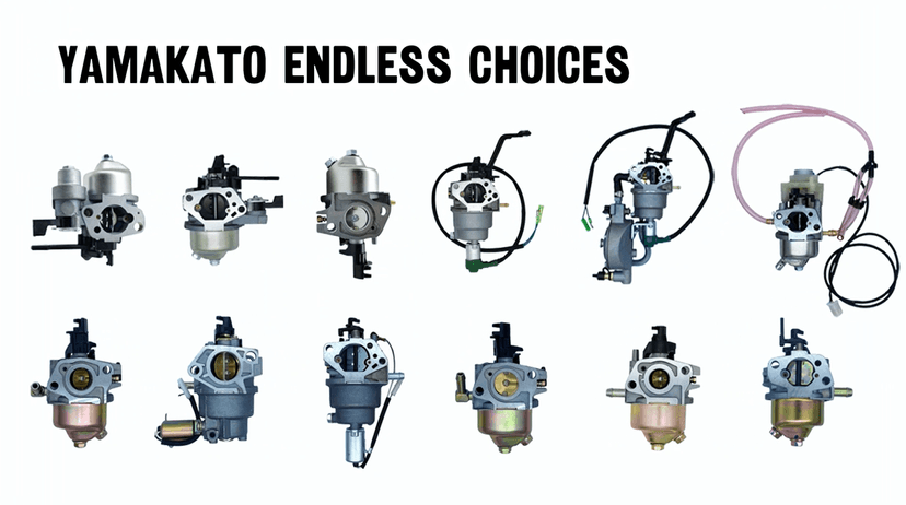 YAMAKATO 389cc 420cc Tri Dual Generator Carburetor Gas to LPG CNG Conversion Kit OEM for Fuel Generac Predator Champion Duromax Honda etc. 459cc 338cc 301cc GX270 GX340 GX390 Manual