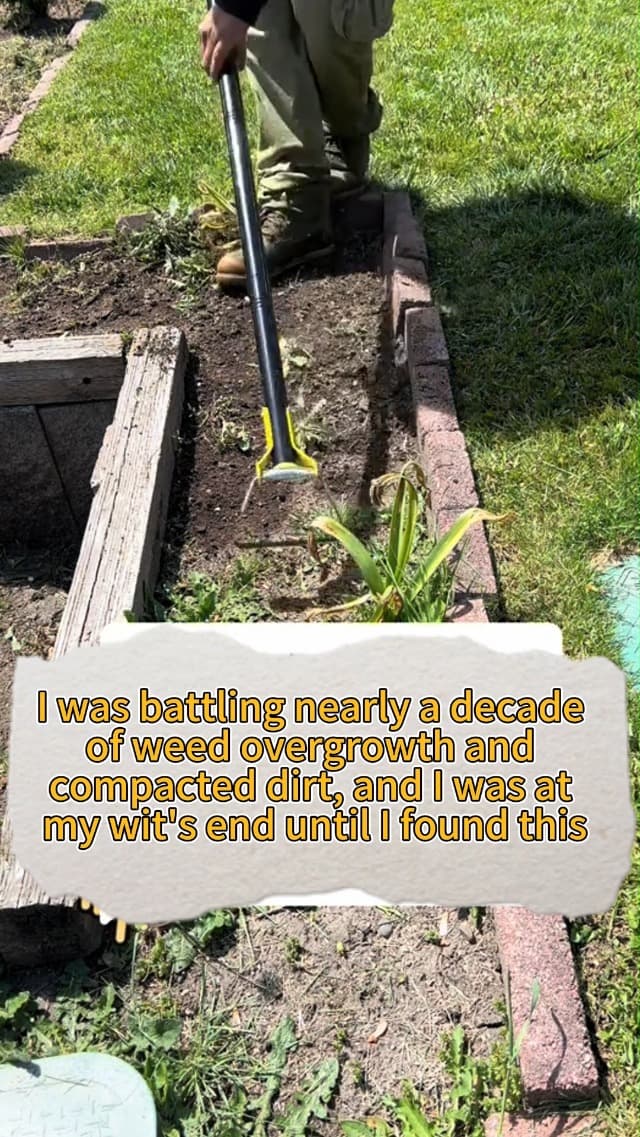 Hoe Garden Tool - Heavy Duty Hula Garden Hoe for Easy Weeding,30-54 Inch Long Handle Stirrup Hoes Gardening Tools,Scuffle Action Loop Hoe for Flower Beds,Yards,Mulch Areas