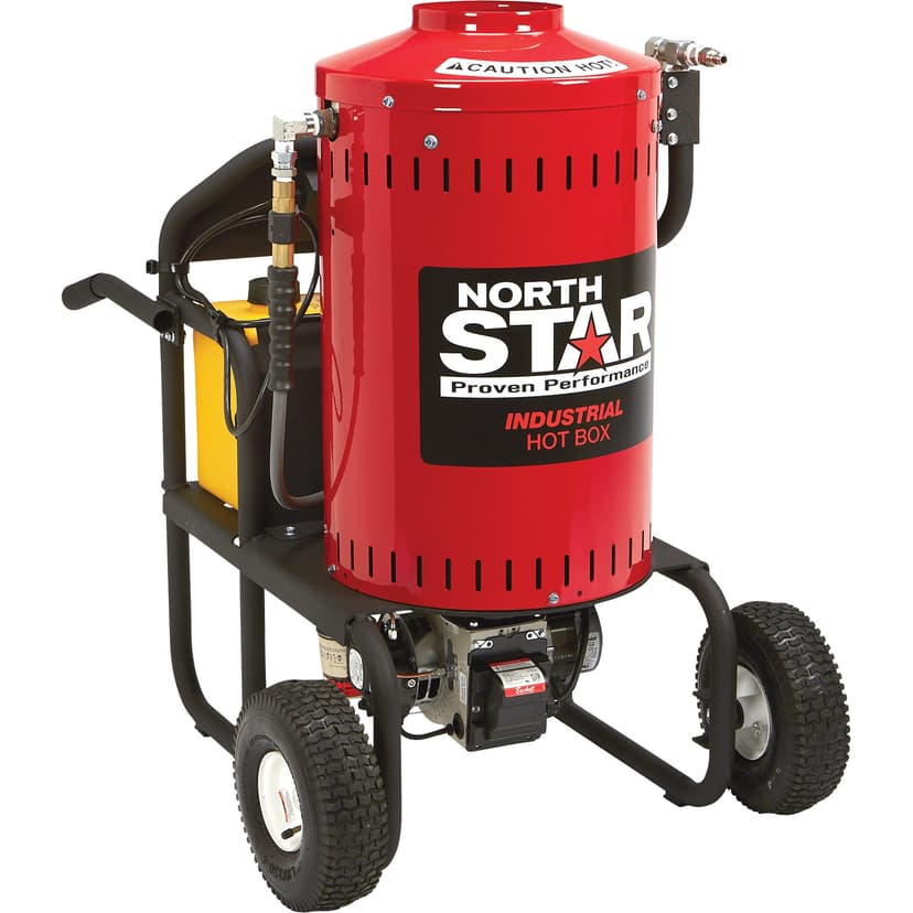 NorthStar Electric Wet Steam Cleaner and Hot Water Commercial Pressure Power Washer Add-on Unit - 4000 PSI, 4 GPM, 115 Volts