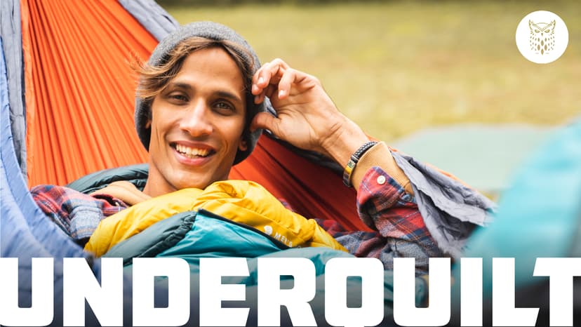 Wise Owl Outfitters Hammock Underquilt for Camping Hammock - Insulated Synthetic Underquilt for Single and Double Hammocks Blue