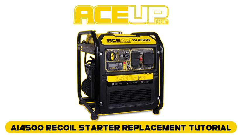 Aceup Energy 4500 Watt Inverter Generator 223CC, Gas Powered Generator for Camping, Home Use, RV-Ready EPA Compliant