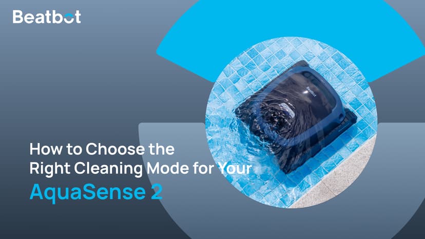 Beatbot AquaSense 2 Cordless Robotic Pool Vacuum Cleaner, Smart Surface Parking, Double-Pass Waterline Scrubbing, Cleans Floor, Walls, and Waterline, Above & In-Ground Pools up to 3,230 sq.ft - Blue