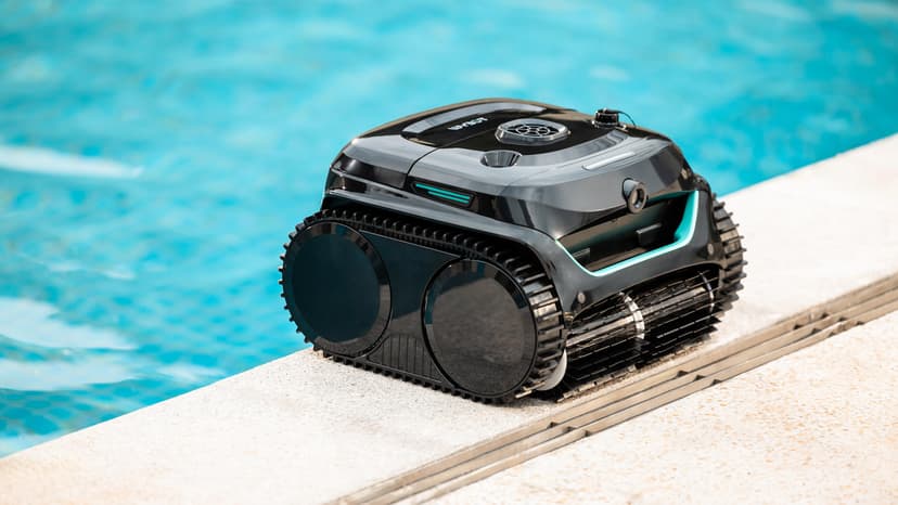 (2025 New) WYBOT C2 Vision Robotic Pool Vacuum with AI Camera, Ultra-Fine Filtration Pool Cleaners for Inground Pools, Comprehensive 8 Mode, Wall Climbing, Brushless Motor, Smart Navigation, Gray
