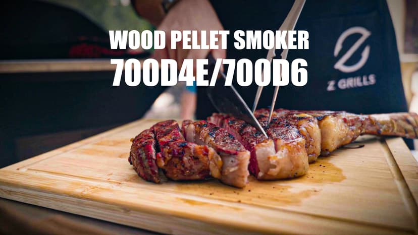 Z GRILLS 2025 Electric Pellet Grill & Smoker, 700 sq in Cooking Area, Dual-Wall Insulation, PID V2.1 Controller, Meat Probes, Easy Hopper Clean-out, Includes Grill Cover, 8 in 1 Outdoor BBQ, 700D6
