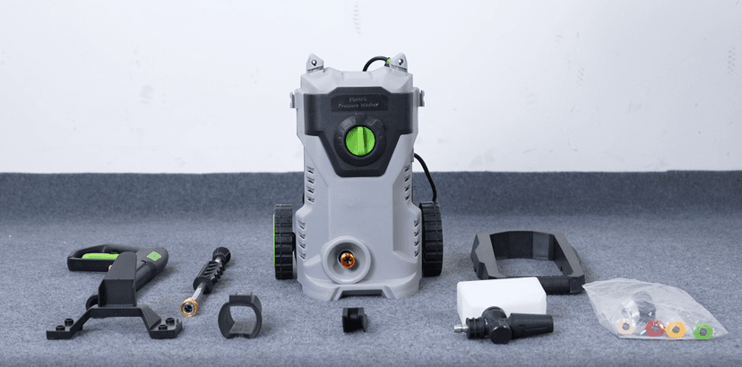 Pressure Washer, 4800PSI 3.0 GPM Max Electric Power Washer with Foam Cannon 48FT Total Long High Pressure Washer for Cars, Fences, Patios, Decks, Patios and Driveway Powerwasher