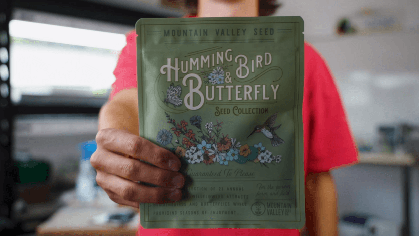 Wildflower Seeds Bulk, 2 Oz. 80,000+ Seeds, Butterfly and Hummingbird Seed Mix, 23 Non-GMO Varieties of Butterfly Garden Seeds for Planting - Hummingbird Flower Seeds, Butterfly Flower Seeds