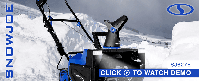 Snow Joe 15A Electric Snow Blower with Dual LED Lights, 22" Walk-Behind Machine