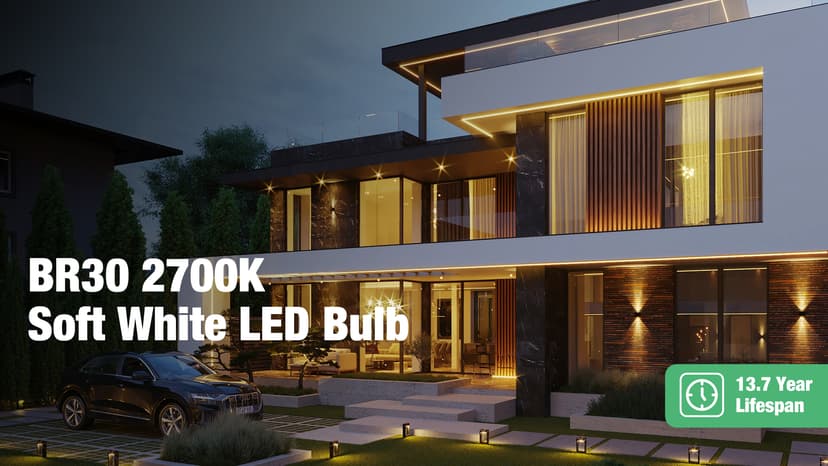 12 Pack BR30 LED Recessed Light Bulb, Dimmable Indoor Flood Light Bulbs CRI80 7W Equivalent 65W 2700K Soft White 650 Lumens, 15000 Lifetime Hours E26 Base LED Can Light Bulb, Flicker-Free