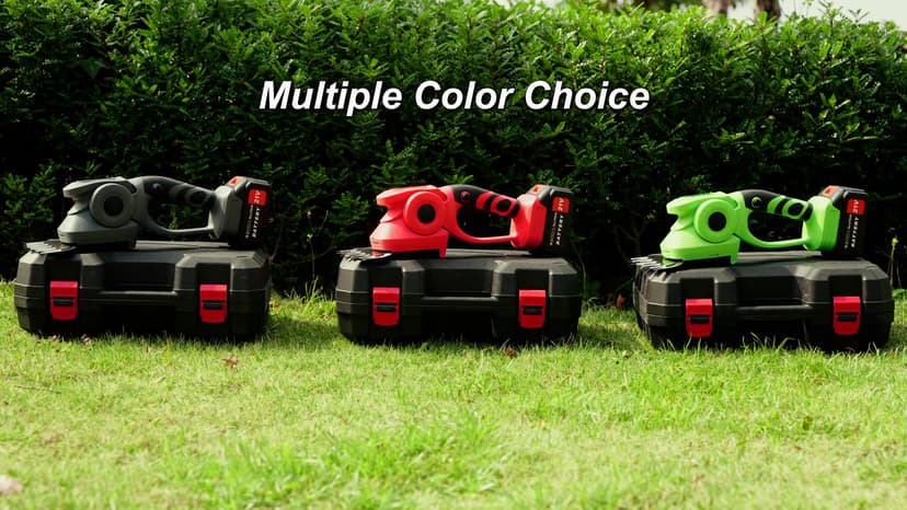 Hedge Trimmer Cordless, 2 in 1 Cordless Hedge Trimmer with 2600mAh Battery*2, High Power and Large Capacity Hedge Shears for Gardens, Patios and Lawns Charger Included