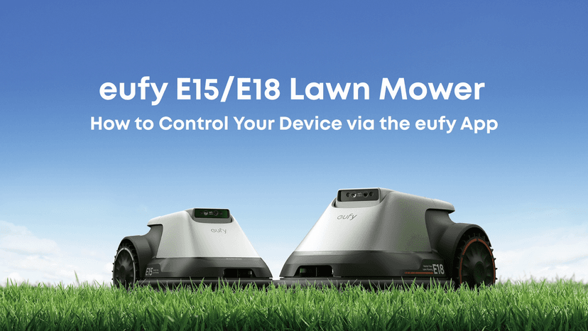 eufy Robot Lawn Mower E15, No Wire, No RTK, No Signal Issue, Hands-Free Auto Mapping, Precise Obstacle Avoiding, Reliable Lawn Maintenance, Worry-Free Experience