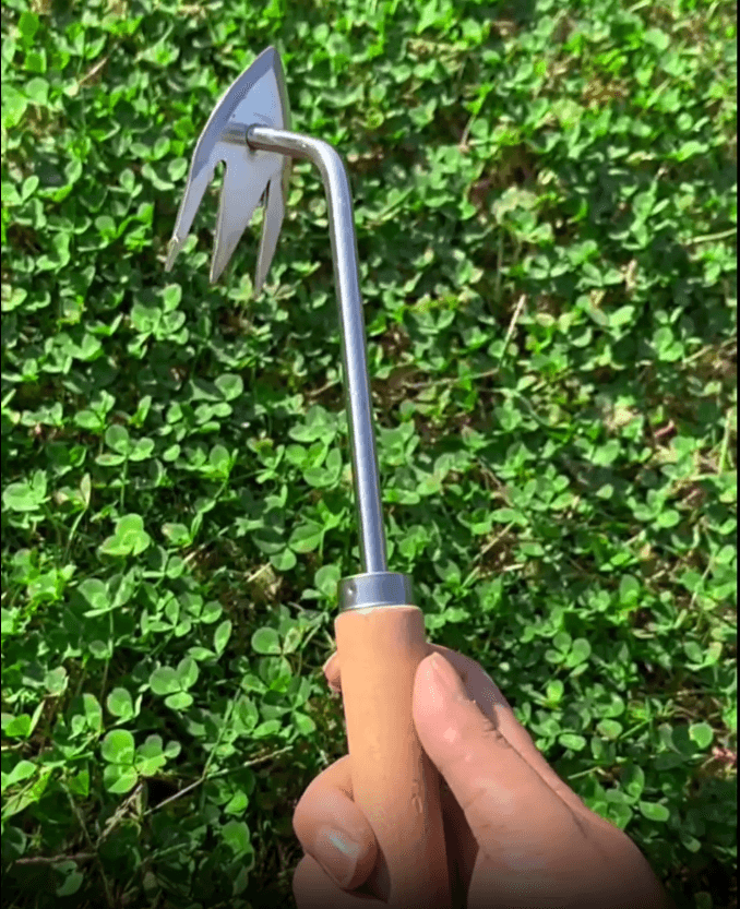 SWANSOFT Stainless Steel Weed Puller, Manual Hand Weeder Tool, Garden Weeding Tool for Yard