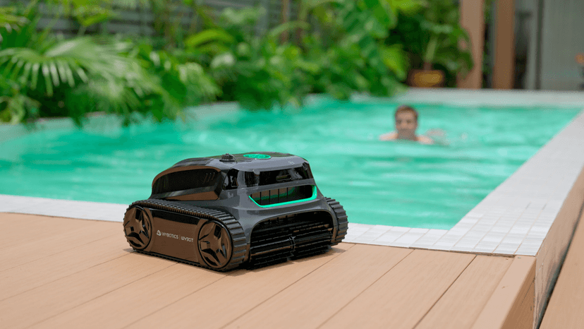 WYBOT S2 Inground Pool Vacuum up to 3230.Sq.ft, Cordless Robotic Pool Cleaner Lasts 210 Mins with Smart Navigation, Dual Filtration, Touch/APP Modes