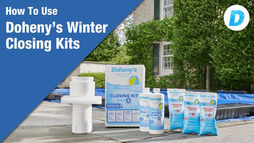 Doheny's Ultimate Pool Closing Kit | Winterizing Chemicals for Above & Inground Pools | Prevents Stains, Rust, Scale & Algae | Treats Up to 15,000 Gallons