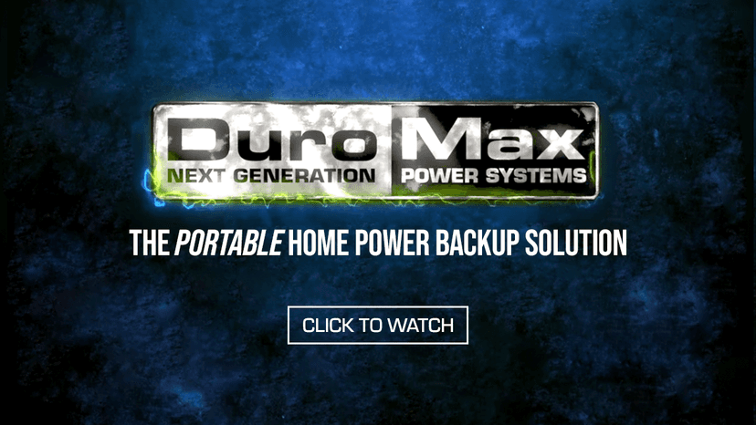 DuroMax XP13000HXT 13,000-Watt 500cc Tri Fuel Gas Propane Natural Gas Portable Generator with CO Alert, Black/Blue