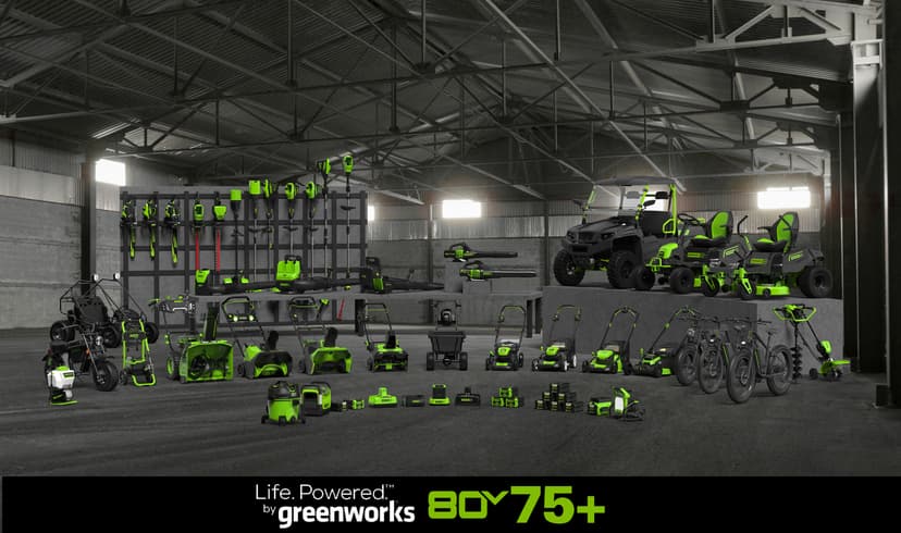 Greenworks 80V 18" Brushless Cordless Chainsaw (Great for Tree Felling, Limbing, Pruning, and Firewood) / 75+ Compatible Tools), Tool Only, Black & Green
