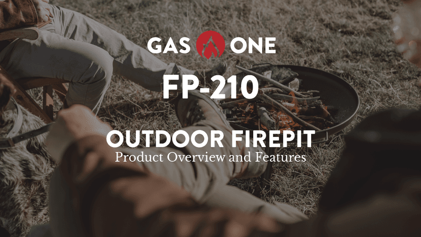 GasOne 23 in Outdoor– Wood Burning Fire Pit – Durable Alloy Steel Fire Pits for Outside – Small Fire Pit for Backyard, Porch, Deck, Camping, BBQ