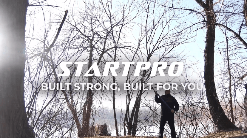 StartPro 18ft Tree Pruning Saw, Telescopic Manual Lightweight Extendable Pole Saw with Sharp Carbon-Enriched Blade for Efficient Tree Maintenance and High-Reach Branch Cutting.