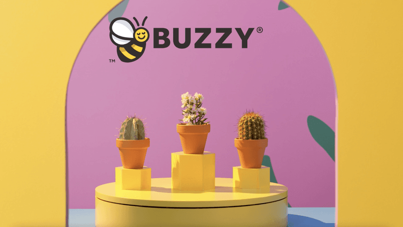 BUZZY Wildflower Pollinator Seed Mix (1lb Bag), 18 Pollinator-Friendly Varieties, Protect The Pollinators & Save The Planet, Coneflower, Sunflower, Calendula, Cosmos, & More, Growth Guaranteed