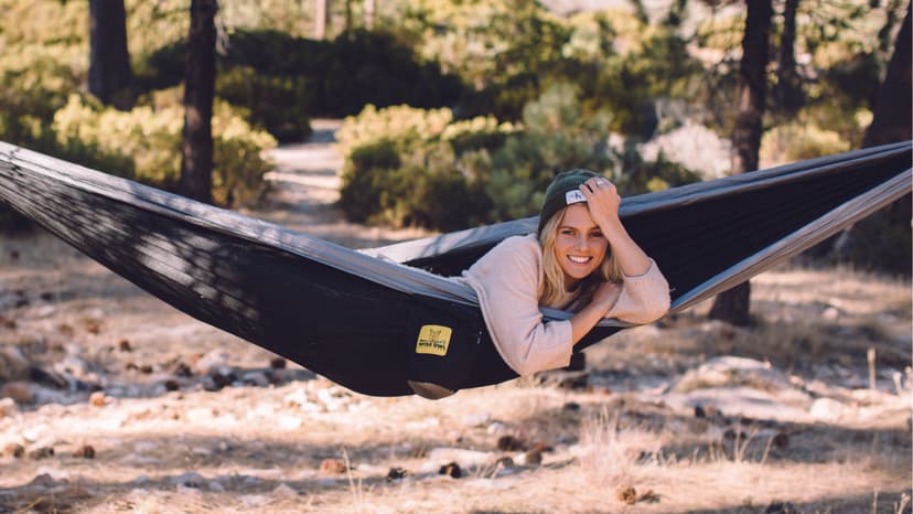 Wise Owl Outfitters Hammock for Camping Hammocks Gear for The Outdoors Backpacking Survival or Travel - Portable Lightweight Parachute Nylon - Up to 500lbs