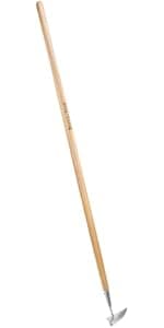 Garden Digging Spade, 41" Stainless Steel Square Border Spade, Heavy Duty European Shovel with D-Grip Handle, Traditional English Style Flat Shovel for Digging, Yard Work, Transplanting