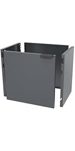Current® Model G Dual Zone Grill, Slate – Smart, Electric Grill, Apartment-Friendly - 24653014DG