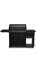 Traeger Woodridge Elite Electric Wood Pellet Grill and Smoker, 970 Sq. In., Side Sear Station, WiFIRE Technology, Super Smoke Mode, Outdoor Pellet Smoker Grill with Insulated Body, TFC97XLH