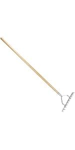 Garden Digging Spade, 41" Stainless Steel Square Border Spade, Heavy Duty European Shovel with D-Grip Handle, Traditional English Style Flat Shovel for Digging, Yard Work, Transplanting