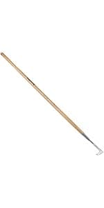 Garden Digging Spade, 41" Stainless Steel Square Border Spade, Heavy Duty European Shovel with D-Grip Handle, Traditional English Style Flat Shovel for Digging, Yard Work, Transplanting