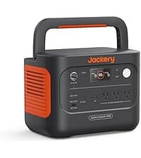 Jackery Solar Generator 1000 v2 with 200W Solar Panel(2024 New),1070Wh Portable Power Station LiFePO4 Battery,1500W AC/100W USB-C Output, 1Hr Fast Charge for Outdoor,Off-Grid Living,RV,Emergency