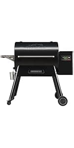 Traeger Grills Woodridge Pro Electric Wood Pellet Grill and Smoker, 970 Sq. In., Outdoor Pellet Smoker Grill with Digital Sensor and Side Shelf, Wi-FIRE Technology, Super Smoke Mode, TFB97JLH