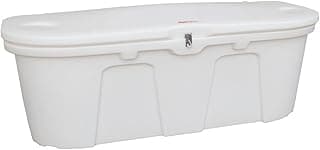 Taylor Made 123650 Stow N' Go Poly Dock and Patio Storage Box - 43" L x 21" W x 36" H, Classic White