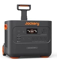 Jackery Solar Generator 1000 v2 with 200W Solar Panel(2024 New),1070Wh Portable Power Station LiFePO4 Battery,1500W AC/100W USB-C Output, 1Hr Fast Charge for Outdoor,Off-Grid Living,RV,Emergency