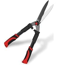 GARTOL 3-Piece Garden Tool Set - Bypass Lopper, Hedge Shears, Pruning Shears with Telescopic Aluminum Handles, Extendable Heavy-Duty Branch Cutters, Garden Clippers for Branches, Shrubs, and Hedges