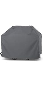 Unicook Grill Cover 55 Inch for Outdoor Grill, Heavy Duty, Waterproof, Fade Resistant, BBQ Cover with Handles/Straps/Air Vents, Compatible with Weber Charbroil Nexgrill Gas BBQs etc