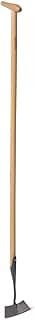 Gardener's Supply Company Lifetime Dutch Hoe | High-Carbon Boron Steel Blade & 54" Long European Ash Wood T-Handle | Easy to Use Gardening Tool