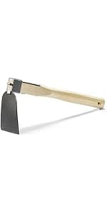12.6’’ Garden Hand Trowel, Soil Scoop Wooden Handle, Stainless Steel Potting Shovel Spoon, for Flower Vegetables Soil Transplanting, Weeding, Moving, Digging, Planting Garden Plant