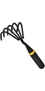 Garden Shovel - Heavy Duty Gardening Hand Trowel, Carbon Steel Garden Trowel with Rubberized Handle, Trowel Garden Tool for Diligent Farmer Soil Planting Digging Transplanting