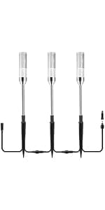 Pathway Lights Outdoor,12V Low Voltage Landscape Lighting, 6 Pack 570 Lumen Bright LED Path Lights, IP65 Waterproof Extendable Garden Lights for Yard Walkway Patio Lawn, 6000K