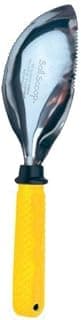Soil Scoop with Ergonomic Comfort Grip - Yellow