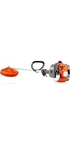 Husqvarna 122C Gas String Trimmer, 22-cc 2-Cycle, 17-inch Curved Shaft Gas String Trimmer with Tap N' Go Trimmer Head, 966712701