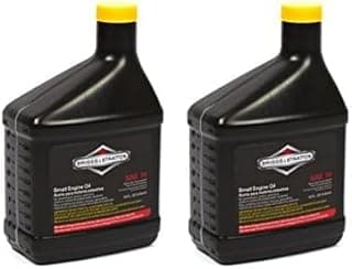 Briggs & Stratton 100005 SAE 30W Engine Oil - 18 Oz (Pack of 2)