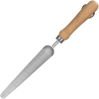 Seeding Widger, Stainless Steel Garden Planting Trowel with Scale, Long Narrow Hand Shovel for Planting Weeding Digging Fertilizer