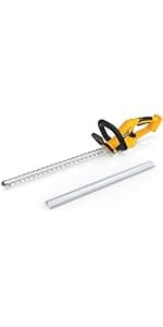 Cordless Hedge Trimmer Compatible with DEWALT 20V MAX Battery(No Battery), Electric Hedge Trimmer Cordless Grass Trimmers, Bush Trimmers Grass Shears Handheld for Yard, Garden, Lawn Care