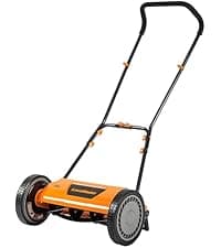 LawnMaster LMRM1801 Push Reel Lawn Mower 18-Inch 5-Blade