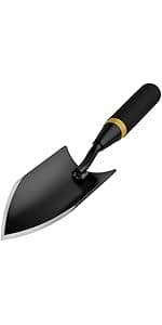 Heavy Duty Stainless Steel Garden Trowel and Shovel, Easy Digging and Weeding, Durable Garden Tools for Gardening and Planting