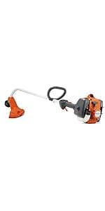 Husqvarna 122C Gas String Trimmer, 22-cc 2-Cycle, 17-inch Curved Shaft Gas String Trimmer with Tap N' Go Trimmer Head, 966712701