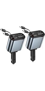 【Dual Antennas, Stronger Detection】 Hidden Camera and Bug Signal Detector, Rechargeable Portable GPS Tracker Finder, Spy Microphone Device Scanner for Travel, Home, Hotel, Car, Office, and Air-bnb