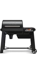 Traeger Grills Pro 22 Wood Pellet Grill & Smoker, Electric Pellet Smoker Grill Combo, 6-in-1 BBQ Versatility, 572 sq. in. Grilling Capacity, Meat Probe, 450 Degree Max Temperature, 18LB Hopper, Bronze
