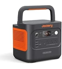 Jackery Solar Generator 1000 v2 with 200W Solar Panel(2024 New),1070Wh Portable Power Station LiFePO4 Battery,1500W AC/100W USB-C Output, 1Hr Fast Charge for Outdoor,Off-Grid Living,RV,Emergency
